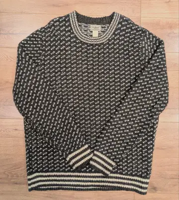 [ L.L.BEAN ] 버즈아이 니트 스웨터