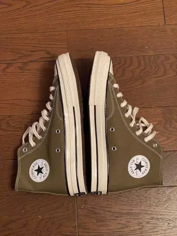 Converse ct70 올리브 하이컷