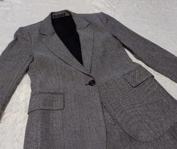 띠어리 그레이 트위드 수트 셋업 상하의 S 새상품급