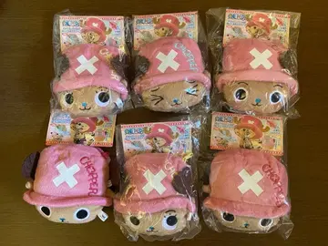 원피스 초파 봉제 인형 패스케이스 6개 세트