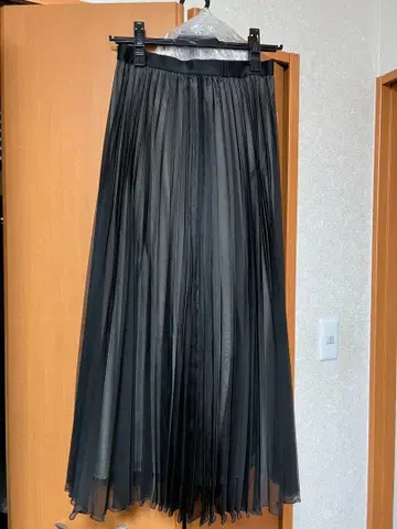 스트로베리 필드 ICHIE 플리츠 스커트 튤