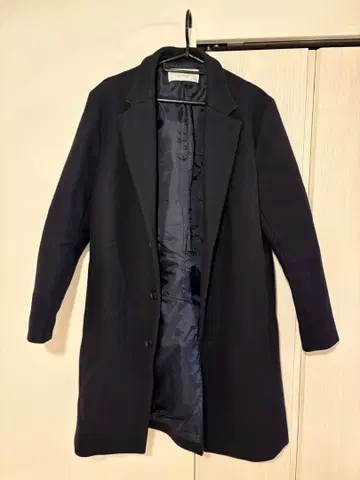 LIDnM 네이비 체스터 코트