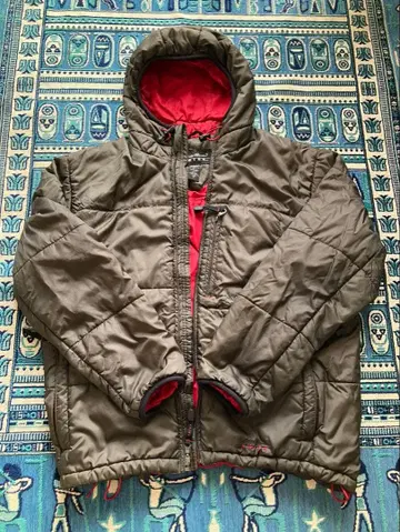 Eddie Bauer EBTEK PRIMALOFT L 스퍼 파카 모스그린