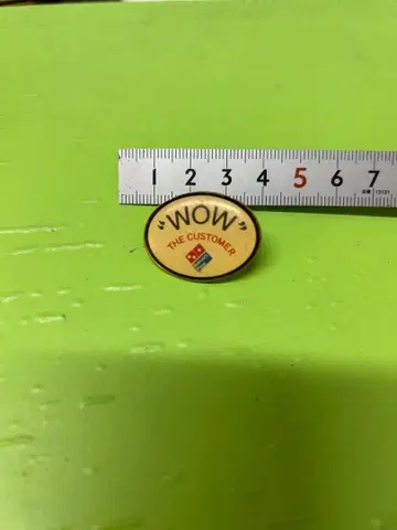 도미노피자 핀 배지