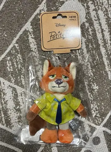 주토피아2 닉 봉제 인형 키링