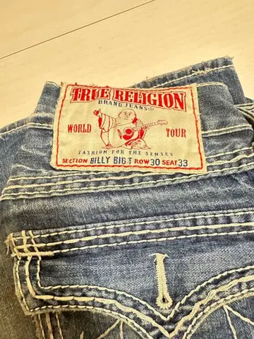 트루 릴리젼 빌리 빅 데님 팬츠 30 33
