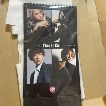 L'Arc-en-Ciel 2026 탁상 달력 라르크앙시엘 라르크