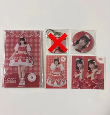 FRUITS ZIPPER 스키 복권 츠키아시 아마네 세트 섀도우 박스