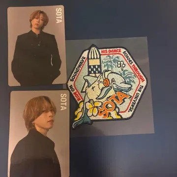 [ BE:FIRST ] SOTA 와펜, 트레이딩 카드 3종 세트