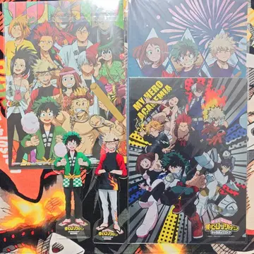 2019년 캐릭터 팝 스토어 아크릴 키링 클리어 파일 5세트