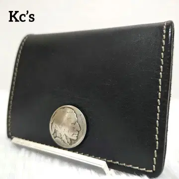 Kc's 케이시즈 코인 케이스 동전 지갑 콘초 가죽 남녀 공용 일본제