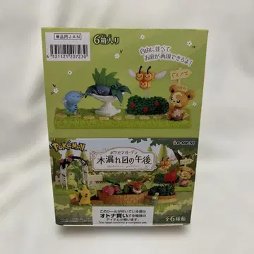 리멘트 포켓몬 가든 ~나뭇잎 사이로 비치는 오후~ BOX