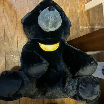 쓰키노쿠마 봉제 인형 블랙