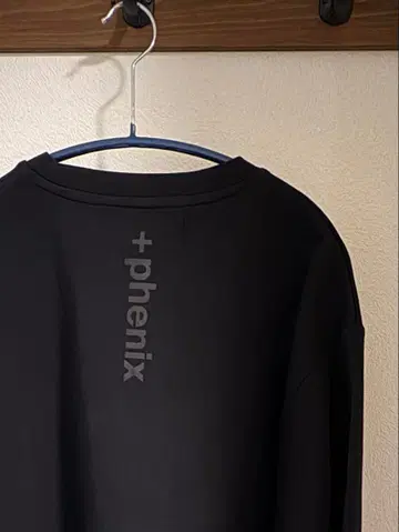 +phenix 플러스페닉스 맨투맨 블랙 XL