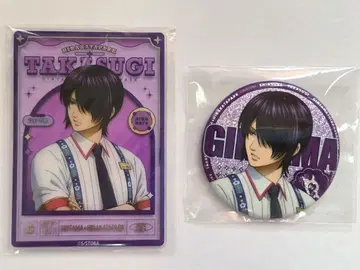 은혼 히라카타 파크 히라파 콜라보 캔뱃지 클리어 카드 타카스기 신스케