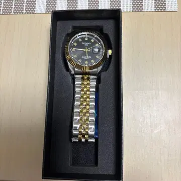 DEDIMA 손목시계 블랙 골드