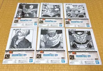 제일복권 드래곤볼 40th G상 코믹스 클리어 파일 세트 19종