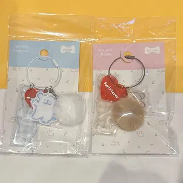 몰치즈 리트리버 팝업 딸랑이 키링