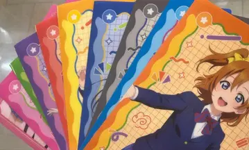 러브 라이브! 아틀레 아키하바라 POP UP STORE 특전 컴프 세트