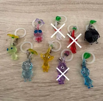 미사용 새상품 피크민 메지루시 액세서리 2 6종