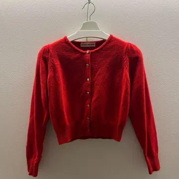 tinajojun 니트 가디건 하트 버튼