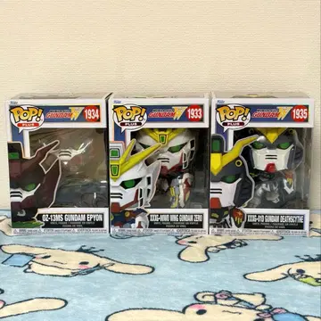 [새상품] Funko Pop! Plus GUNDAM Wing 피규어 3점