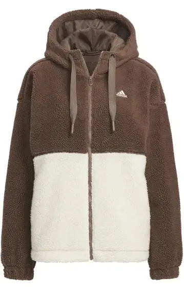 새상품, 미사용! 아디다스 플리스 보아 루즈핏 풀 지퍼 자켓