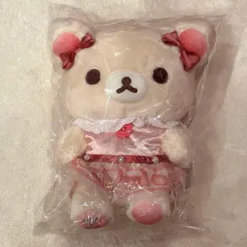 코리락쿠마 스토어 한정판 스트로베리 숏 케이크 봉제 인형