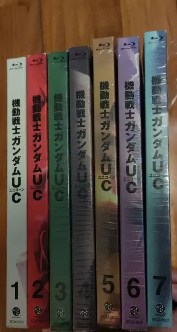 기동전사 건담 UC 전 7권 세트 블루레이