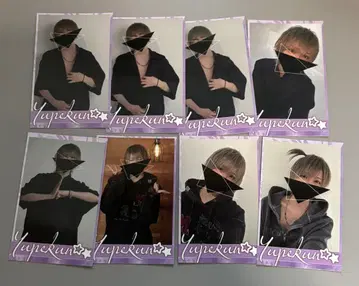 초코라비 실사 폴라로이드풍 트레이딩 카드 유페군 가수 스트리머 사복