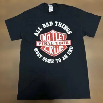 모틀리 크루 티셔츠 M 사이즈