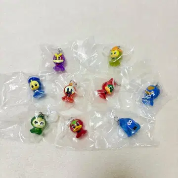 9개 세트 2025 J1 클럽 마스코트 메지루시 액세서리 미개봉