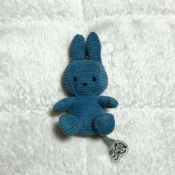 미피 코듀로이 키체인 블루