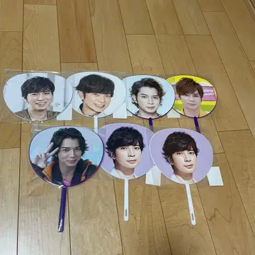 준 마츠모토 부채 7장 세트