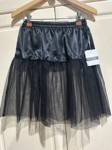 새상품 미사용 새상품급 M GRACY 튤 파니에 스커트 블랙