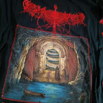 Cosmic Putrefaction T셔츠 롱 슬리브 긴팔