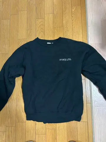 [ 새상품급 ] 아비렉스 속기모 트레이닝복 블랙 M 사이즈