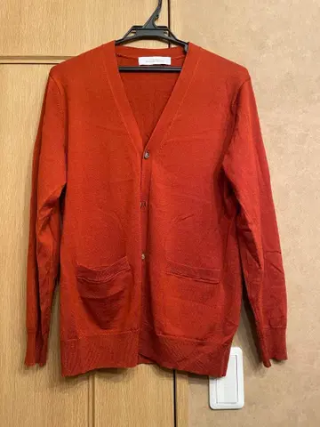 [ 새상품급 ] 유나이티드 애로우즈 오렌지 가디건