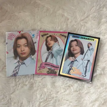 THE RAMPAGE 야마모토 쇼고 랜덤 포토 카드 3장 세트 시크릿