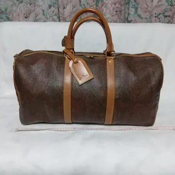 ETRO 보스턴 백 대용량 브라운 멀티 컬러