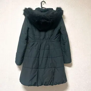 snidel 후드 부착 블랙 다운 자켓