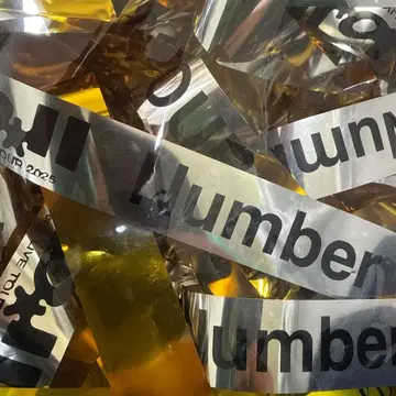 Number_i No.II 은색 테이프