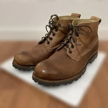 Punto Pigro 푸토 피그로 가죽 부츠 남성용 이탈리아제