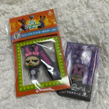 주토피아2 해피 복권 F상 러버 마스코트 키링 피닉