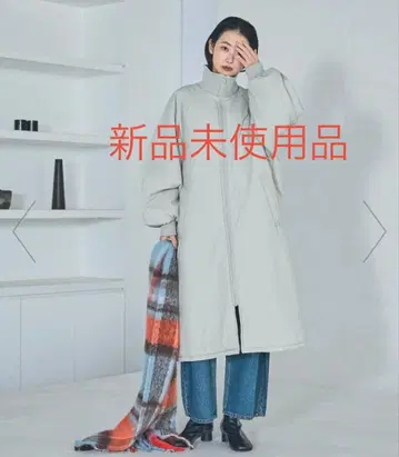 LACORE 충전솜 래글런 롱 코트