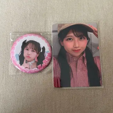 FRUITS ZIPPER 마츠모토 카렌 캔뱃지 트레이딩 카드