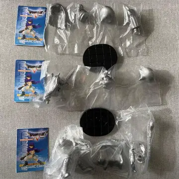 드래곤 퀘스트 5 피규어 실버 컬러 3종 세트