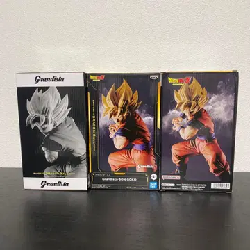 그란디스타 드래곤볼 손오공 3체 세트 미개봉 새상품