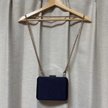 결혼식 백 네이비