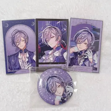 니지산지 IMPACT 3SKM 사카키 네스 캔뱃지 폴라로이드